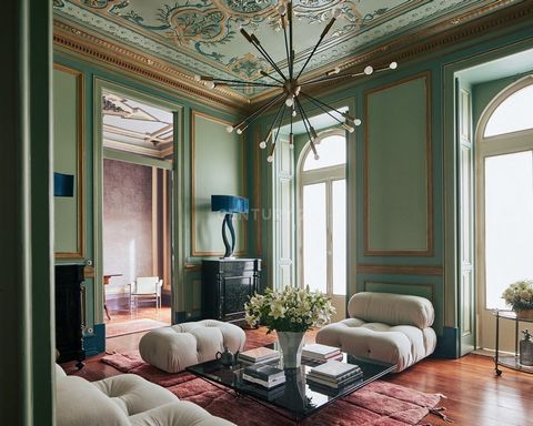 This regal townhouse, known as Centenary Palacete, was constructed in 1901. It stands in a privileged location in the heart of Lisbon in Arroios, described by Time Out as the coolest neighbourhood in the world. The townhouse is in the middle of Rua A...