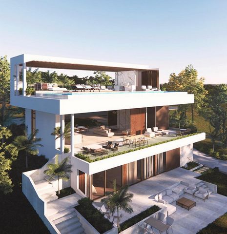 Luxurious Contemporary Villa | Campo Mijas We are very proud to introduce to you this unique 5* off plan villa, nestled within the heart of this well established urbanisation. This price is for the completed Key in Hand Villa Distributed over 3 floor...