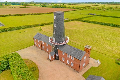 An exemplary conversion of a historic, Grade II Listed and award winning home with its prominent tower proudly standing overlooking the surrounding rural, Lincolnshire landscape, a reminder of a bygone era but now forming part of a spectacular and un...