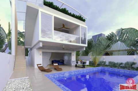 An excellent opportunity to invest in a villa resort in one Samuis most recently developed beaches, Ban Tai. On offer here is a 4 bedroom house, currently under construction and due for completion in December 2020. The villa is located in a very priv...