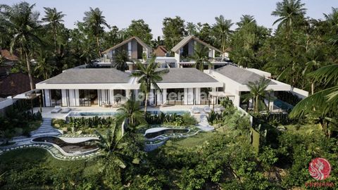 Set amidst the serene beauty of Ubud East, this exceptional 2-bedroom villa offers an idyllic escape with sweeping cliffside riverfront views and lush rice paddies as far as the eye can see. Available for USD 450,000 on a 30-year leasehold, this off-...