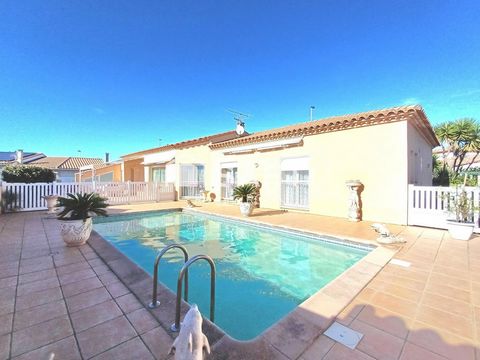 Maison plain-pied 130 m² sur 682 m². piscine,