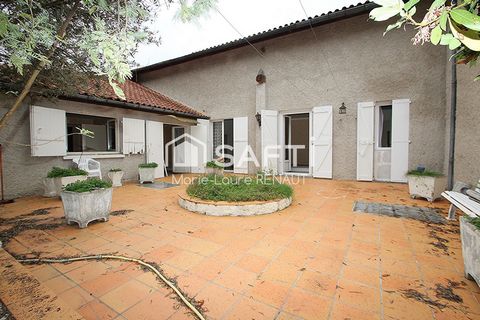 Maison de 200m² sur grand sous-sol de 200m², dépendance, terrasse et jardin