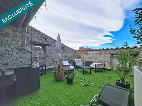 Maison de village rénovée avec terrasse tropézienne et vue dégagée – Hameau de Nissergues (Bédarieux)