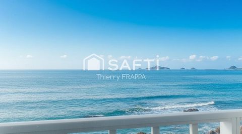 Suite contemporaine sur la Route des Sanguinaires : lumière, design et horizon bleu