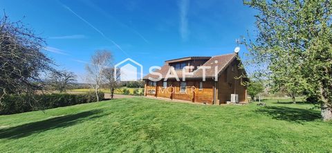 Chalet avec vue, confort et calme à 15 min de Guéret