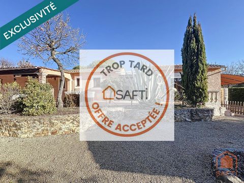 Villa de 120m² meublée sur 1065m² de terrain clos avec SPA