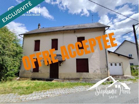 Maison à fort potentiel à La Courtine – Environnement calme et nature !