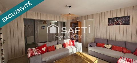 Appartement T3 lumineux avec balcon, au cœur de Cornimont