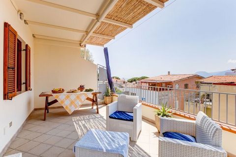 This apartment can host a family or a group of 6 comfortably and is popular for its proximity to the tourist port of Cala Gonone. Located 0.5 km from the Spiaggia Centrale seabeach, it offers a pleasant vibe, with a balcony to linger, a large outdoor...