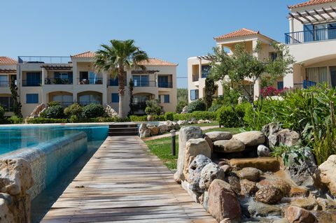 Aphrodite Beachfront Junior Villa 102 is located west of Crete in the region of Chania, only 15 minutes from the city of Chania and the Leptos Panorama Hotel . It is part of the internationally awarded project ‘Aphrodite’ and is set on a sea front lo...
