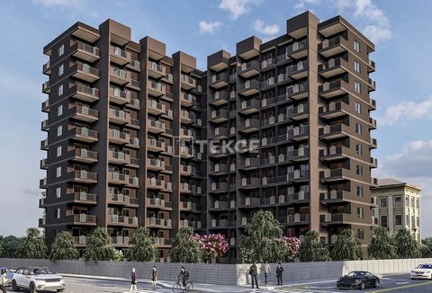 Nowe apartamenty z 1 sypialnią w Erdemli Mersin. Apartamenty z 1 sypialnią znajdują się w nowym projekcie z licznymi udogodnieniami w Erdemli Mersin. Projekt znajduje się w niewielkiej odległości od morza. ICX-00121 Features: - Air Conditioning - Bal...