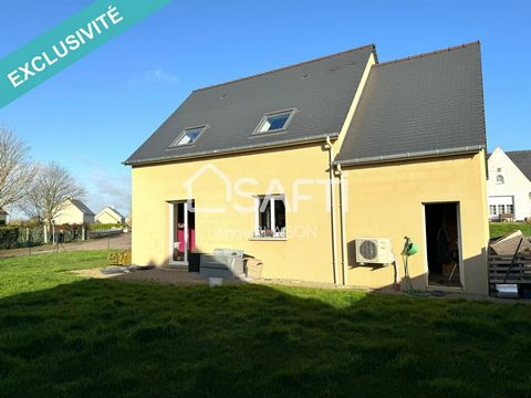 In the town of Chef-Du-Pont, I offer you this pretty recent warm pavilion, arranged on 2 levels. On the ground floor: a beautiful living room/lounge opening onto a fully equipped open kitchen, a toilet. Upstairs: 3 bedrooms as well as a bathroom and ...