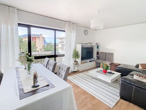 Dpt Haute Savoie (74), à vendre ANNEMASSE appartement T4 de 77 m² avec garage