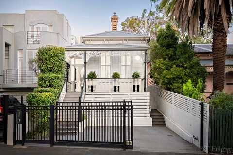 Superbly renovated Victorian home offering three/ four-bedroom two-bathroom accommodation with rich period features, high ceilings, luxurious appointments, generous room sizes, abundant natural light, multiple living areas, indoor/outdoor entertainin...