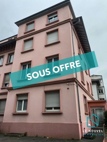 New Le Nouvel Immobilier in Saint-Louis. Located on the second floor of a small condominium, this apartment offers functional living space in a strategic location just a short walk from the Swiss border. Composition: An entrance hall leading to each ...
