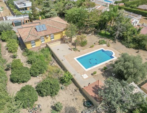Located in Alhaurín de la Torre. Detached Villa on 1 floor located in Pinos de Alhaurin on a large plot. The property is mainly distributed as follow: Entrance hall, fully equipped kitchen with separate utility room and toilet, spacious living room w...