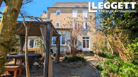 A27632AMC87 - Renovated to a high standard while still maintaining its original character from 1839, it offers a blend of historical charm and modern luxury. The inclusion of 6 ensuite bedrooms (5 of which are used as Chambre d'hôtes rooms) ensures c...