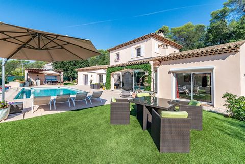 Don't miss the chance to discover this superb family villa, ideally nestled between Valbonne's secondary schools. The house is built in a quiet location on a large, flat plot of land, ideally positioned to take full advantage of the sunshine througho...