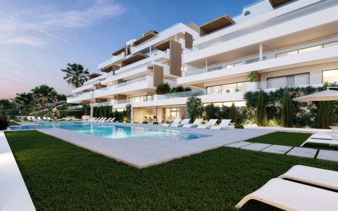 This new project is located in the area of Estepona and thanks to its elevated position it will enjoy the best views of Mediterranean sea. Offering apartments with south orientation of 2, 3 and 4 bedrooms, penthouses with jacuzzi and ground floors wi...
