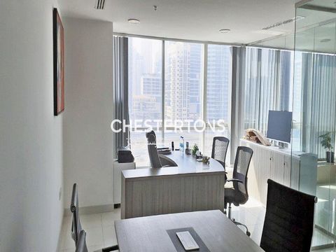 Located in Dubai. Chestertons International Real Estate is proud to share this property for sale. Fitted office with ROI and potentially for end-user. Unit is Fitted with attached washroom, pantry and near DMCC Metro Station. Fortune Tower is a comme...