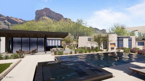 Currently under construction for a December 2024 completion date is a sophisticated architectural gem by world renowned interior designer Erinn V, in collaboration with PHX Architecture. This spectacular, one-of-a-kind property sits in one of the mos...