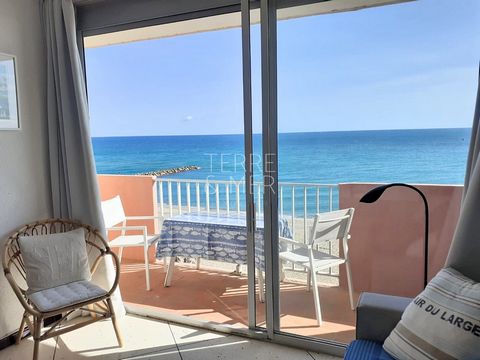 Gem! Superb apartment on the 1st line facing the sea! Breathtaking and omnipresent view of the big blue for this 2-room apartment of 46m2 with balcony. Located in the heart of the resort in a secure residence with lift, direct access to the beach and...