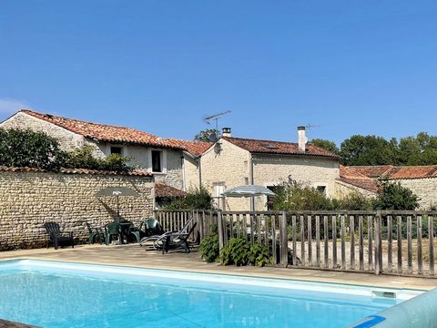 The property consists of a spacious 3 bedroom home, 2 gites and HEATED pool and is situated in a quiet village just 5 minutes from schools and shops. Formerly run as a business with an area for a small campsite, it is lLocated about an hour from the ...