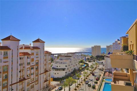 Located in Estepona. A lovely and air conditioned one bedroom apartment, only a short walk from Estepona port on the sixth floor of the Bellavista del Puerto urbanisation with communal swimming pool. It offers the most amazing views over the Mediterr...