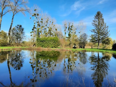 Sur la commune du Breil-sur-Merize, terrain de loisirs de 7 100 m2 composé de de deux étangs et une caravane avec terrasse. Une partie du terrain vient d'être arboré avec environ 200 plants d'arbres. Le plus grand plan d'eau d'une surface d'environ 1...