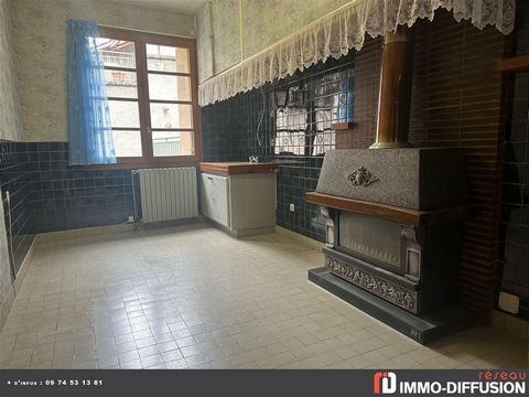 Mandate N°FRP158961 : House approximately 135 m2 - Cour * : 30 m2. - Equipement annex : Cour *, double vitrage, combles, Cellar - chauffage : fioul - Class Energy D : 147 kWh.m2.year - More information is avaible upon request...