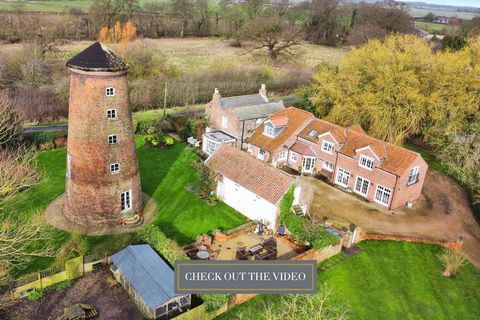 INVITING OFFERS BETWEEN £900,000- £950,000 IDEAL EQUESTRIAN/ANIMAL PROPERTYENJOY A QUINTESSENTIAL COUNTRY LIFESTYLE AT THIS ELEGANT PERIOD HOUSE SET WITHIN 5.5 ACRES OF PICTURESQUE SURROUNDINGS WITH A GRADE II LISTED FIVE STOREY MILL AND A COACH HOUS...