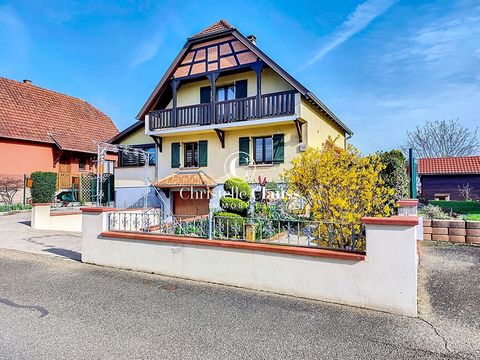Exclusively in your Christelle Clauss real estate agency in Sélestat. Magnificent house from 1990 located in a housing estate. Close to motorway access and all amenities. With a surface area of 120 m2, this property is built on a plot of 5.12 ares. T...