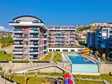  Luxury 1+1 Apartment for Sale in Alanya/Kargicak!  Location: Only 650 meters from the sea  Apartment Features: • 1+1, 58 m² • Garden and garden floor • Fully furnished  Site Features: • Indoor and outdoor swimming pools • Fitness center • Sauna,...