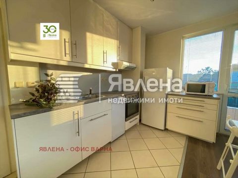 One-bedroom cozy apartment, located near the center of the district. Vinitsa in the town of Vinitsa. Varna. The apartment has a built-up area of 53.51 sq.m., located on the 4th floor out of a total of 5. It consists of a spacious double-lit living ro...