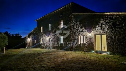 The stunning Dimora dei Sogni is located in the most mystical part of Umbria, between the unspoiled hills that separate Umbertide from Gubbio, in a high and very panoramic area. The impressive farmhouse was built in the early 1900s using locally sour...