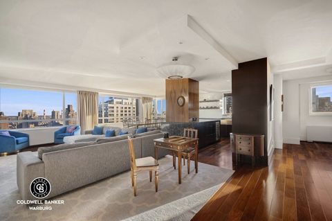 UNPARALLELED SPACE, VIEWS, RENOVATION and LOCATION. Experience breathtaking panoramic views of Central Park, and the city skyline from this top-floor, sun-drenched, 6-bedroom, 6-bathroom luxury residence encompassing approximately 4,000 square feet. ...