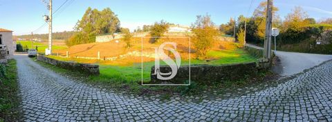 Rustic land suitable for low-density construction Land with water point Land occupation index of 40% Includes land with bouça Land included at the intersection of two streets, that is, one of the fronts of the future house has a free view