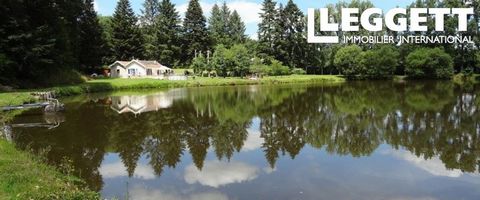 90920FWI87 - Escape to your very own lakefront fishing cabin in the charming village of St Jouvent. This cozy retreat comes with a fishing license valid until 2038, giving you endless opportunities to reel in your catch of the day. Not only does this...