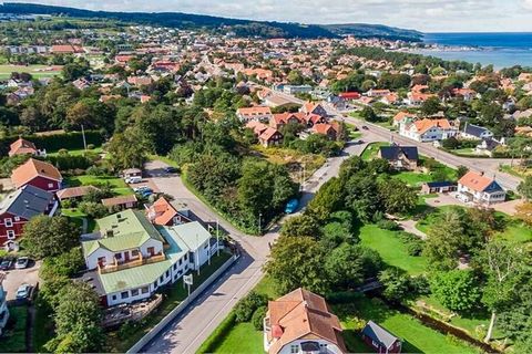 Nestled in a historic guest house dating back to 1924, this charming retreat in Båstad offers a tranquil escape just 500 meters from the sandy beach. Surrounded by lush gardens, the property features 40 individually furnished rooms spread across six ...