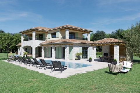 Luxury Stone Villa with Panoramic Sea Views in Istria – 4000 m² Estate with Pool & Wine Cellar! Nestled in the picturesque Kaštelir-Labinci municipality on the west coast of Istria , this stunning stone villa offers breathtaking panoramic sea views ,...