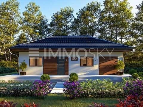 ** Casa isolada em estilo campestre ** Planejamento e projeto: Número de quartos: Personalizável Estilo da casa: Design moderno de casa de campo com garagem ou garagem opcional Espaço de convivência e extensões: Espaço útil: 63 m² Joelheira: Possibil...