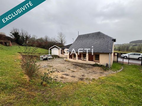 Maxime Legrand conseiller en immobilier SAFTI, vous présente en EXCLUSIVITÉ, AU CŒUR D'UN PETIT VILLAGE NORMAND, PROCHE DES COMMERCES, ÉCOLES ET MOYEN DE TRANSPORTS, À SEULEMENT 15 MINUTES DE LISIEUX, CETTE CHARMANTE MAISON D'ENVIRON 61 M2 SUR SONT T...