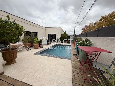 MAISON PLAIN PIED - 157M2 - GARAGE - PISCINE - TERRAIN 653M2