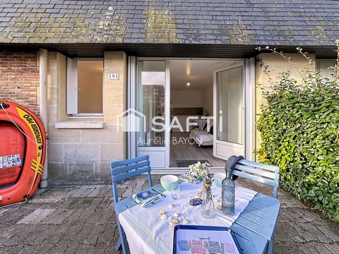 Appartement 25 m² en rez de jardin