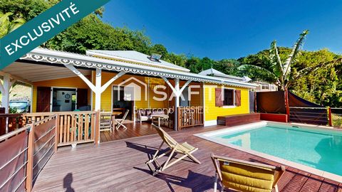 Vue mer, piscine & charme bois à Sainte-Marie