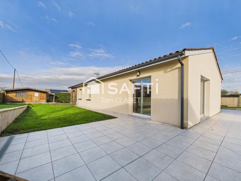 Superbe maison contemporaine 3 chambres et un bureau avec piscine