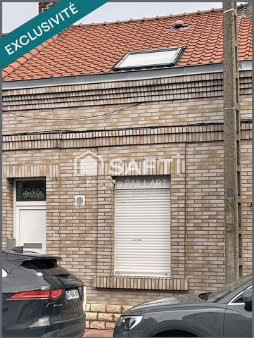 Charmante maison 2 chambres secteur Calais 60m² avec cour