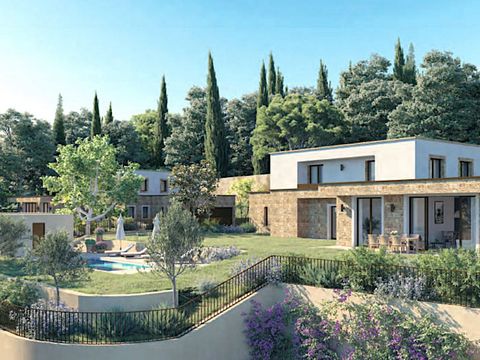 Buy a new villa with a 10-year guarantee in Aix-En-Provence, in the popular Cézanne district. Cours Mirabeau 10 minutes by bike, 2.5 kilometers. The villas are located close to the centre and in a green area. The high-quality new contemporary villa o...