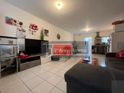 EXCLUSIVITY SAINTE ANNE IMMO MEAULTE - 5 minutes from Albert: dynamic city (shops, restaurants, tobacco supermarket, pharmacy, train station) and 30 minutes from Amiens I propose a semi-detached pavilion of 70m2 with two bedrooms including: On the gr...